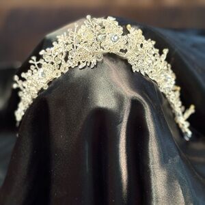 Crystal Rhinestone Hair Vine/Headband Headpiece